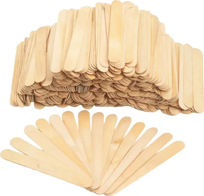Image de Bâtonnets en bois Colorations pour le bricolage – jouets créatifs – 500 pièces