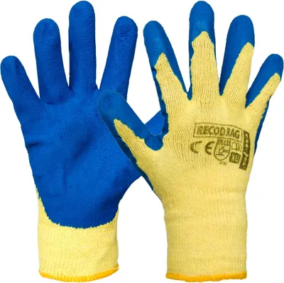 Produktbild von 12 PAAR Arbeitshandschuhe Sicherheitshandschuhe Schutzhandschuhe (RECODRAG-YN) Gr. XL