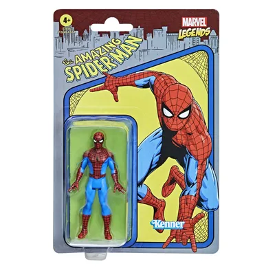 Zdjęcie produktu dla Hasbro Marvel Legends Series 375 - Figurka akcji Spider-Man HASBRO (9,5 cm)