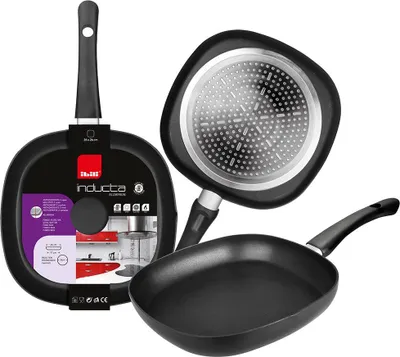 Produktbild von Ibili Inducta 26 Cm Grillpfanne Silber Silber One Size