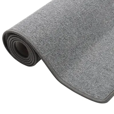 Produktbild von vidaXL Teppichläufer Dunkelgrau 80x200 cm