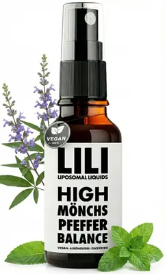 Image de Spray équilibre Mönchspfeffer, formule végane liposomale, 30 ml