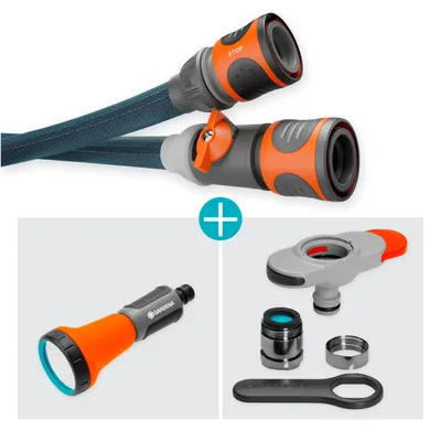 Produktbild von Gardena 18490-20 Liano Xtreme Schlauch, mit Wasserstopp, 10 m
