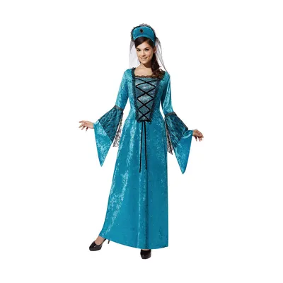 Produktbild von My Other Me Blaue Prinzessin Kostüm für Erwachsene M/L