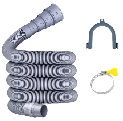 Image de Tuyau d'évacuation pliable pour caravane avec adaptateur réglable