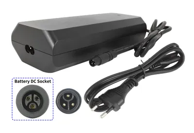 Image de Bloc d'alimentation PowerSmart 4A avec chargeur à 3 broches pour batterie 36 V, compatible avec le modèle STC-8127LC