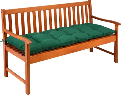 Immagine prodotto di Detex Cuscino Copripanca 145x45x8cm Esterno Interno Imbottitura Panca Seduta Comoda Giardino Verde