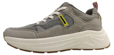 Image de Salamander : chaussures de sport pour hommes, modèle à lacets, couleur grise, style décontracté