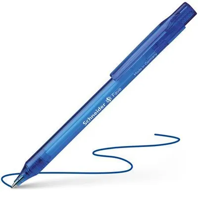 Obrázok produktu pre Schneider AG Fave, Klip, Zasúvacie pero so sponou, Modrá, 50 kusov, Stredná