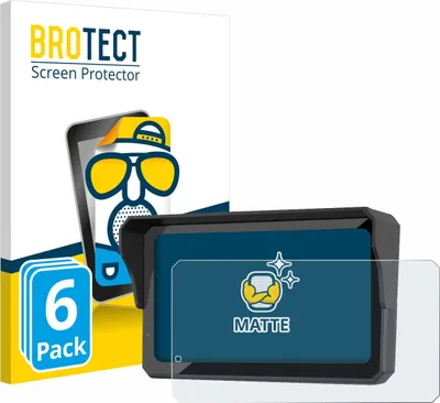 Produktbild von 6x BROTECT Schutzfolie für Carpuride W602BS Displayschutz Displayschutzfolie Folie Matt Entspiegelungsfolie