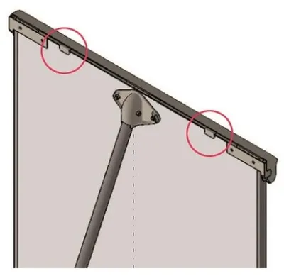 Produktbild von FRANKEN Blockhalter für Flipchart E L-FC (70011169)