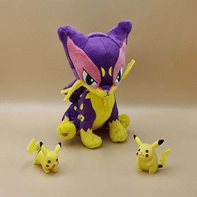 Produktbild von Pokemon Kleoparda Kuscheltier - 14 cm Plüschtier Liepard