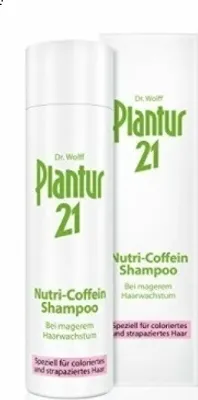 Immagine prodotto di Plantur 21, Nutri Caffeine, shampoo per capelli, 250ml