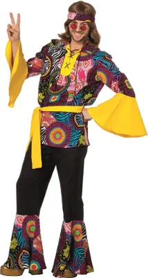 Produktbild von L3301700-56 Herren Hippykostüm Hippiekostüm Gr.56