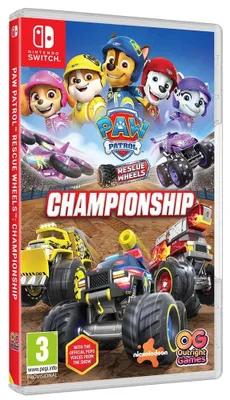 Produktbild von BANDAI NAMCO Entertainment PAW Patrol Rescue Wheels: Championship, Nintendo Switch, Nintendo Switch, Multiplayer-Modus, RP (Rating Pending)