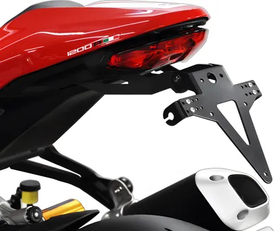 Produktbild von ZIEGER Classic Complete Kennzeichenhalter kompatibel mit Ducati Monster 1200 R BJ 2016-19