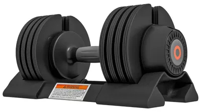 Immagine prodotto di Manubrio regolabile da 3,5 a 10 kg - Set di manubri | Colore: Nero | Dimensioni: 16x33x16 cm