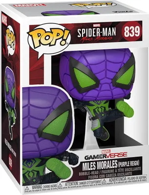 Produktbild von Marvel Spider-Man - Miles Morales (Purple Reign) 839 - Funko Pop! - Vinyl Figur