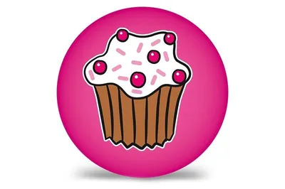Obrázek produktu pro PVC míč 230MM - Cupcake
