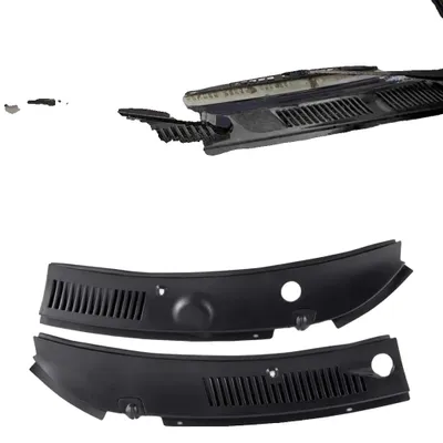 Produktbild von Scheibenwischerabdeckung, ABS-Kunststoff, Standardpassform für Modelle von 1999-2004, Passend für Ford Mustang Coupé und Cabriolet, Platzierung: Bereich der Frontscheibe, Hohe Zuverlässigkeitsleistung