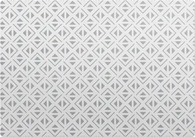Obrázek produktu pro Geometrický Vzor– Ochranná podložka na podlahu – Podložka pod židli – 100x70 cm – Protiskluzová podložka na tvrdé podlahy