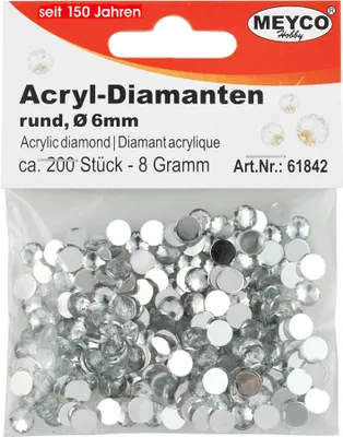 Obrázek produktu pro Acryl-Diamanten rund 6 mm