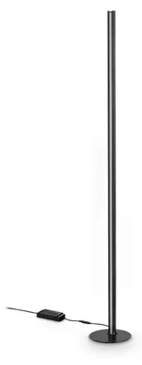 Image de Lampadaire Ideal Lux LED 3000K noir IP20 DORICA 366128