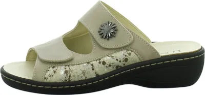 Produktbild von Longo Damen Pantolette bequem beige 37