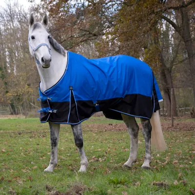 Produktbild von Equithème Tyrex 1200D Aisance 50g - blau/schwarz