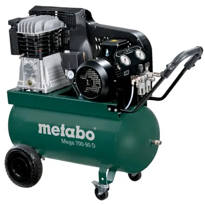 Image de Compresseur Metabo Mega 700-90 D (avec 3 raccords universels) 601524000
