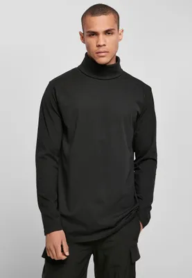 Produktbild von Build Your Brand , Turtle Neck Longsleeve , Black , 4XL
