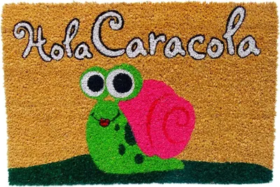 Immagine prodotto di Tappetino in fibra di cocco, 60 x 40 cm, ideale come zerbino per l'ingresso