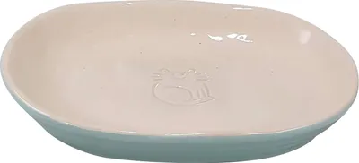 Produktbild von Nobby Katzen Keramik Schale Jada mint/creme