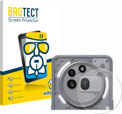 Produktbild von BROTECT Schutzglas für Nothing Phone (3a) Pro (NUR Kameraschutz) Schutzfolie Panzer Folie Glas Display Schutz klar