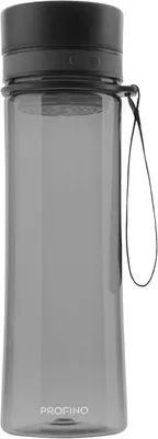 Stilvolle Trinkflasche mit Sieb und Infusionsmotiv 600 ml