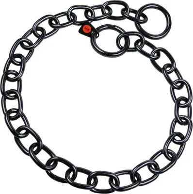 Immagine prodotto di Collare per cani hs sprenger nero 4 mm maglie a mezza lunghezza (74 cm)