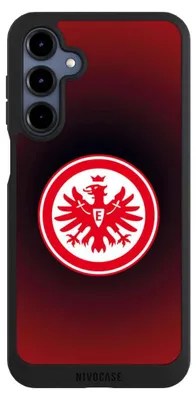 Produktbild von NIVOCASE Handyhülle für Samsung Galaxy A16 5G Hülle NIVOpure Case Schwarz Eintracht Frankfurt Offizielles Lizenzprodukt Wappen