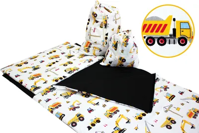 Produktbild von KINDER SCHLAFSACK 70x125 cm  mit Reißverschluss 100 % Baumwolle MUSTER G1