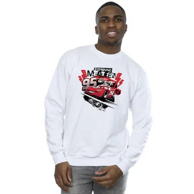 Produktbild von Disney - "Cars" Sweatshirt für Herren BI15829 (L) (Weiß)