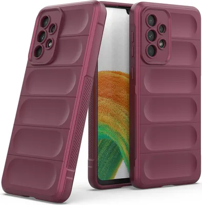 Immagine prodotto di Custodia Samsung A53 5G, Custodia protettiva in silicone TPU morbido antiurto per Samsung Galaxy A53 5G Borgogna