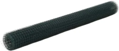 Produktbild von Grüner Drahtzaun aus PVC-beschichtetem Stahl, 10x1,5 m, Maschendrahtzaun für Garten, Hühner, Hunde und Hasen