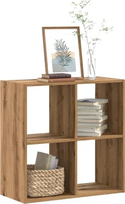 Produktbild von Möbel Bücherregal Artisan-Eiche 68,5x32x68,5 cm Holzwerkstoff - Bücherregale &16728