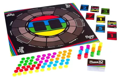 Produktbild von Mattel FTB29 - Brettspiel, Phase 10