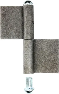 Zdjęcie produktu dla GAH Zawias konstrukcyjny Alberts typ K04 2-częściowy do spawania STA głowica surowa okrągła 140/50/14/70mm - 414436