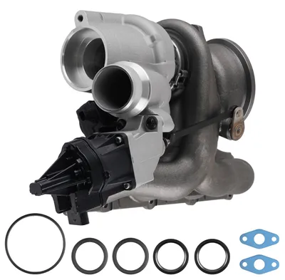 Image de Turbocompresseur pour BMW 228i, 328i, 428i, 528i, 180 kW, 2011-2017, 11657634486, TF035