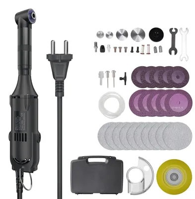 Image de Appareil électrique pour le ponçage des joints de carrelage - Ponceuse droite - 350 W - 220 V - 6 vitesses - Pour le nettoyage, le ponçage et le polissage