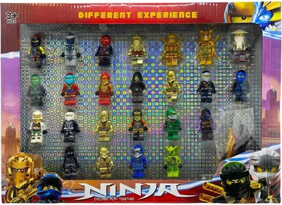 Obrázek produktu pro Velká sada 24 figurek NINJA + příslušenství