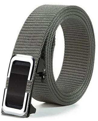 Image de Ceinture en toile à boucle automatique, ceinture de plein air en nylon