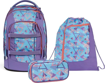 Produktbild von Satch Schulrucksack PACK 80s Dance 3-teilig, ergonomisch
