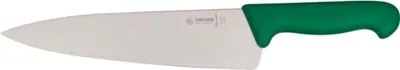 Obrázok produktu pre Nôž kuchynský, ergonomická rukoväť zelená, veľmi , dĺžka ostria 260 mm, Giesser Messer